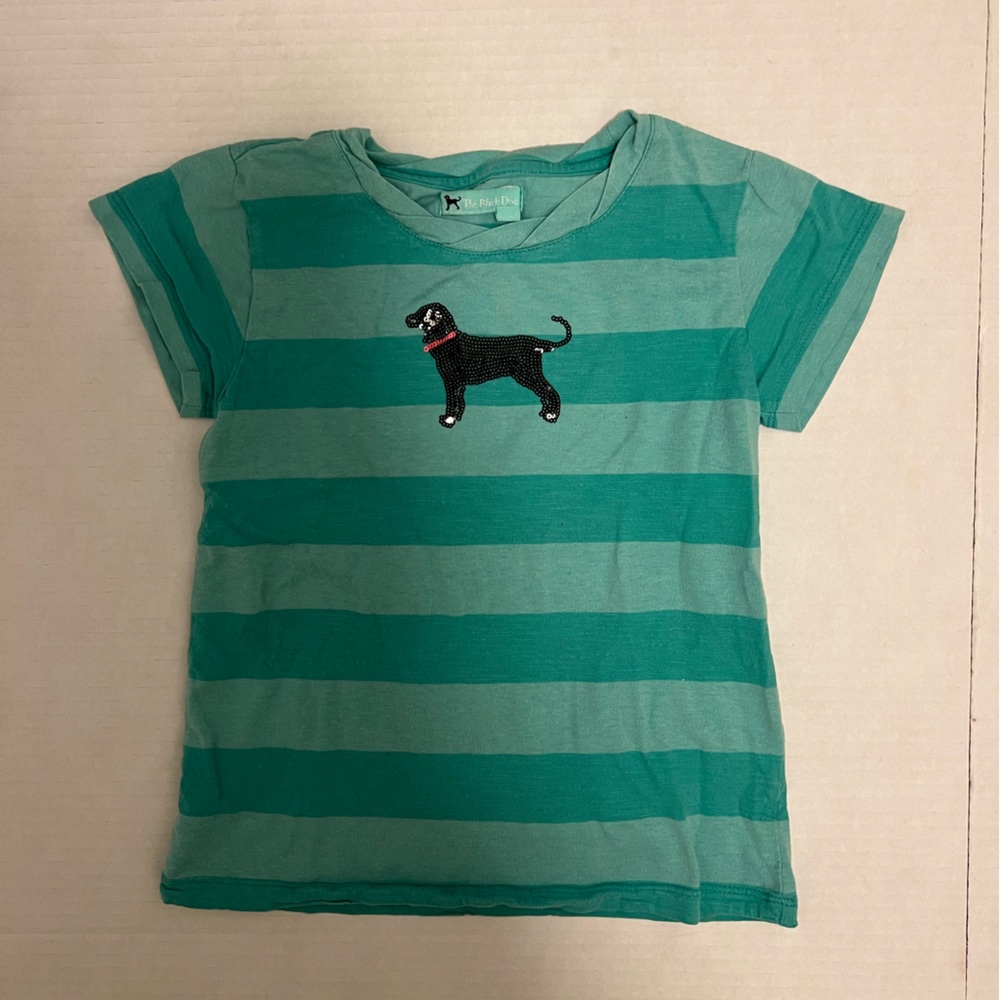 Black Dog T-shirt-sequins